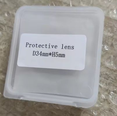 Larga vida útil 40*2mm 50*2 lente de vidrio de protección láser para la cabeza de corte láser