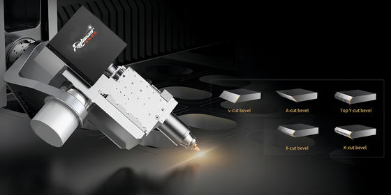 Máquina de corte por láser de fibra de servo motor programable con buen servicio