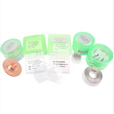 Lente de protección láser original para Raytools/ospri/wsx/precitec cabeza de corte 0-6000w y ventana de sílice para máquina de soldadura láser