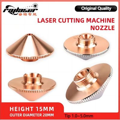 Fibra láser de alta precisión Precitec Raytools Boquilla para máquina de corte láser profesional