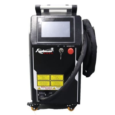 Saldadora láser de fibra de aluminio de cobre SS CS MS con sistema de enfriamiento por aire de 1500W de mano