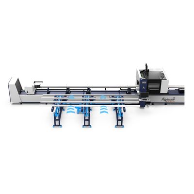 Máquina de corte por láser de tubo de proceso láser estable con sistema de control FSCUT