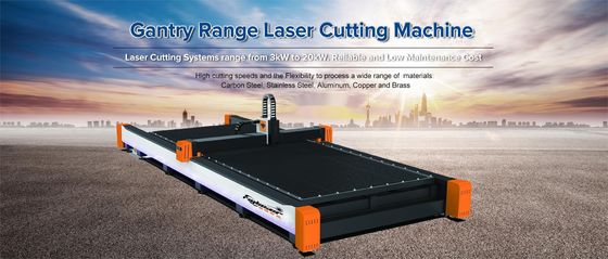 12000*2500mm Gran formato 6000w-20000w Máquina de corte por CNC de metal con cabeza láser Raytools