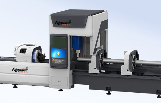 Máquina de corte por láser de tubos sin residuos de material y software de control FSCUT5000B