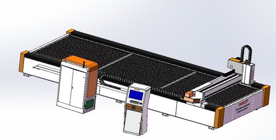 Precisión Yaskawa Servo Motor Cypcut Máquina de corte con láser de fibra metálica de la hoja de control