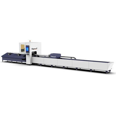 Máquina de corte por láser de fibra CNC para tubos y tubos metálicos de 1000w con eje rotativo