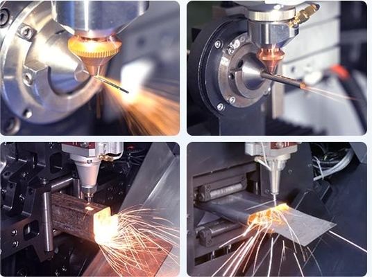 Máquina de corte por láser de fibra de 12 m para tuberías pequeñas