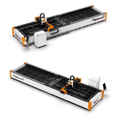 2000*6000 mm 6000W Mejor máquina de corte por láser de fibra de mesa única para el corte de longitud de onda