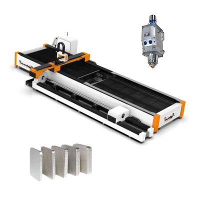 Máquina de corte por láser de fibra de metal para placas y tubos 1kw-6kw para velocidad de corte 0-100m/min