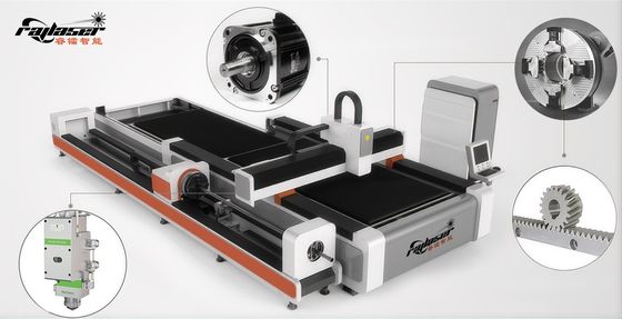 Máquina de corte de metal con láser CNC de diseño líder para placas y tubos Peso KG 4500 KG