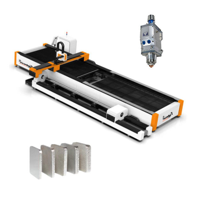 Máquina de corte por láser de fibra de metal para placas y tubos 1kw-6kw para velocidad de corte 0-100m/min